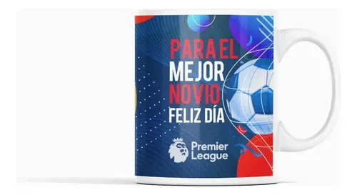 Taza Chelsea Regalo Ideal Para El Mejor Novio Futbolero Blanco