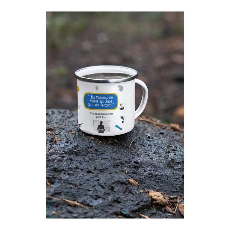 Taza Enlozada Policía de Investigación - Honor y Deber