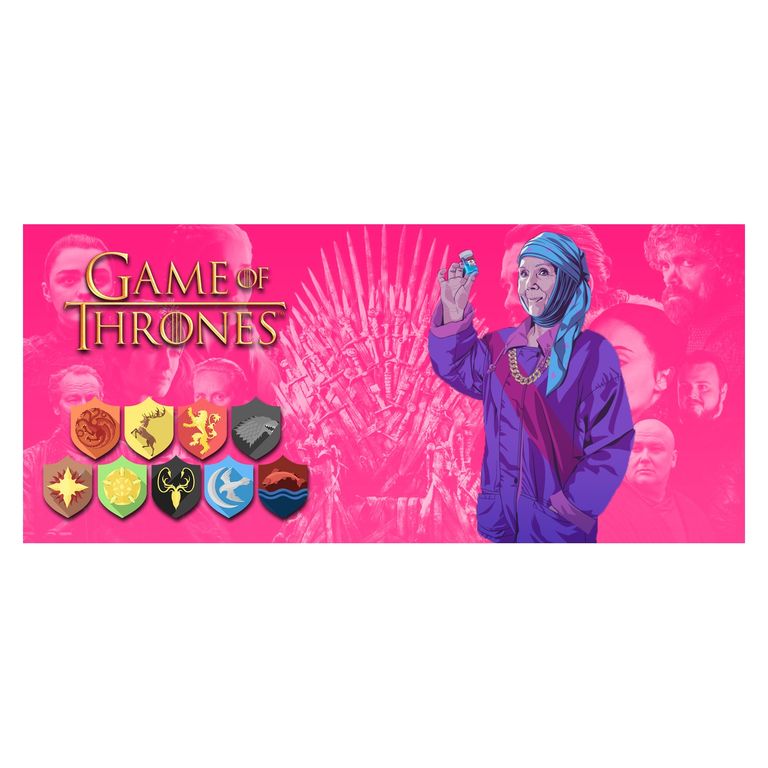 Taza Juego de Tronos - Tronos que Cambian con Olenna Tyrell