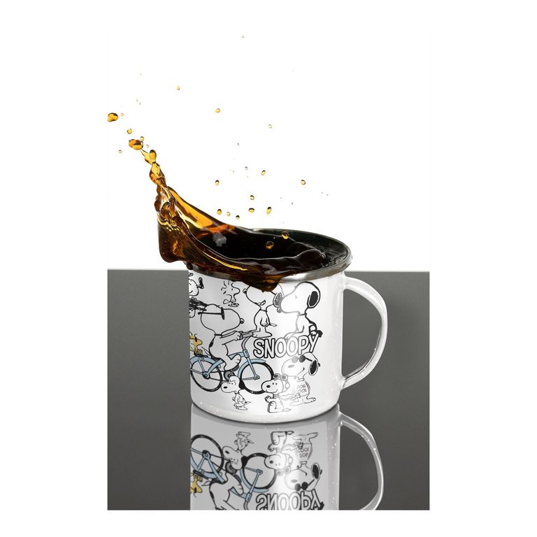 Taza Enlozada Con Snoopy - Días de Alegría