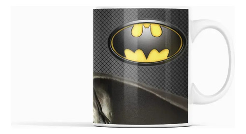 Taza Gotham Y Batman - Revelaciones Nocturnas Blanco
