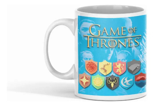 Taza Juego De Tronos - Tronos Con Obery Martell Blanco