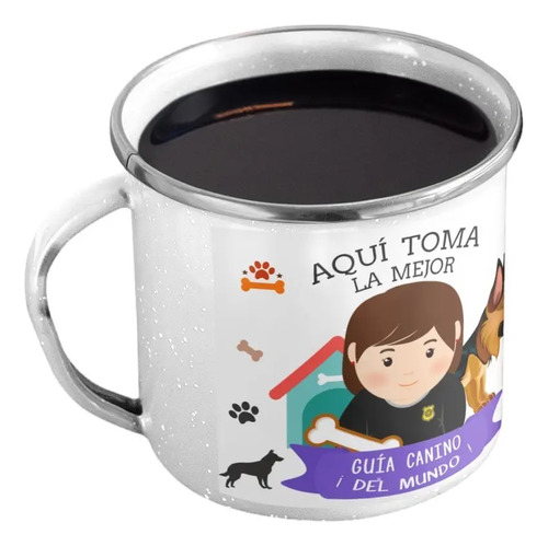 Taza Enlozada Guía Canino - Liderazgo Y Lealtad