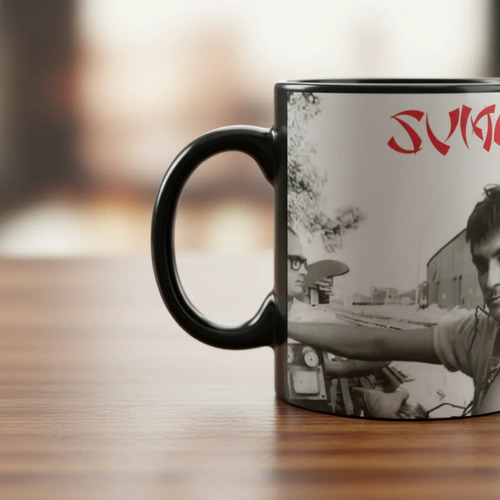 Taza Magica Sumo Luca Prodan Rock Argentino 02 Negro Sumo
