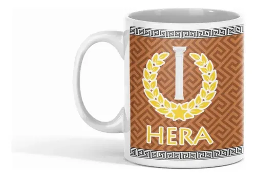 Taza Hera - Majestuosidad Y Mito Revelados Blanco