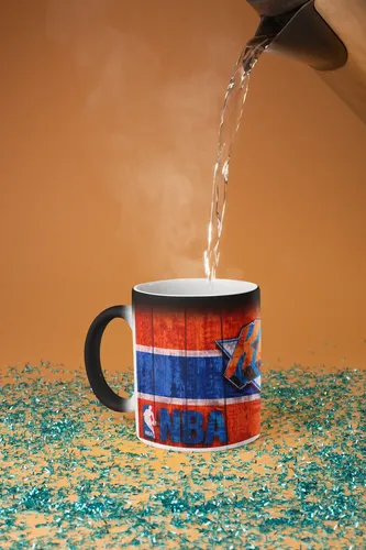 Taza Mágica New York Knicks - Nba Negro New York Knicks - Nba