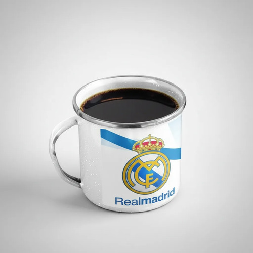 Taza Enlozada Real Madrid - Leyendas Del Fútbol Blanco