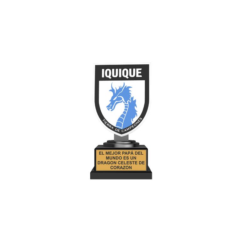 Trofeo Club de Deportes Iquique Mejor Papá Regalo Fútbol Chileno