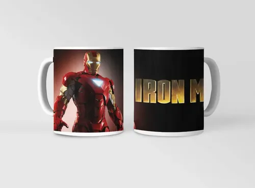 Taza Tony Stark Ironman Blanco