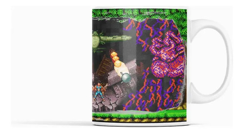 Taza Contra - Armamento Y Acción Blanco