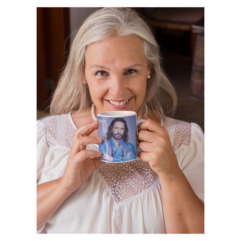 Taza Descubre los Versos de Marco Antonio Solis