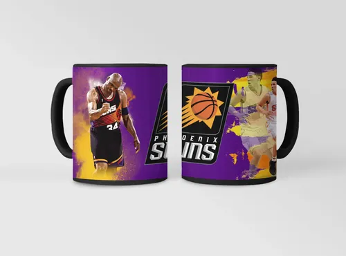 Taza Magica Phoenix Suns -nba 01 Negro Nba
