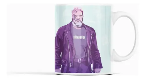 Taza Juego De Tronos - Tronos Con Hodor Blanco