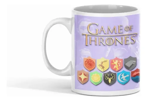 Taza Juego De Tronos - Tronos Con Jaime Lannister Blanco