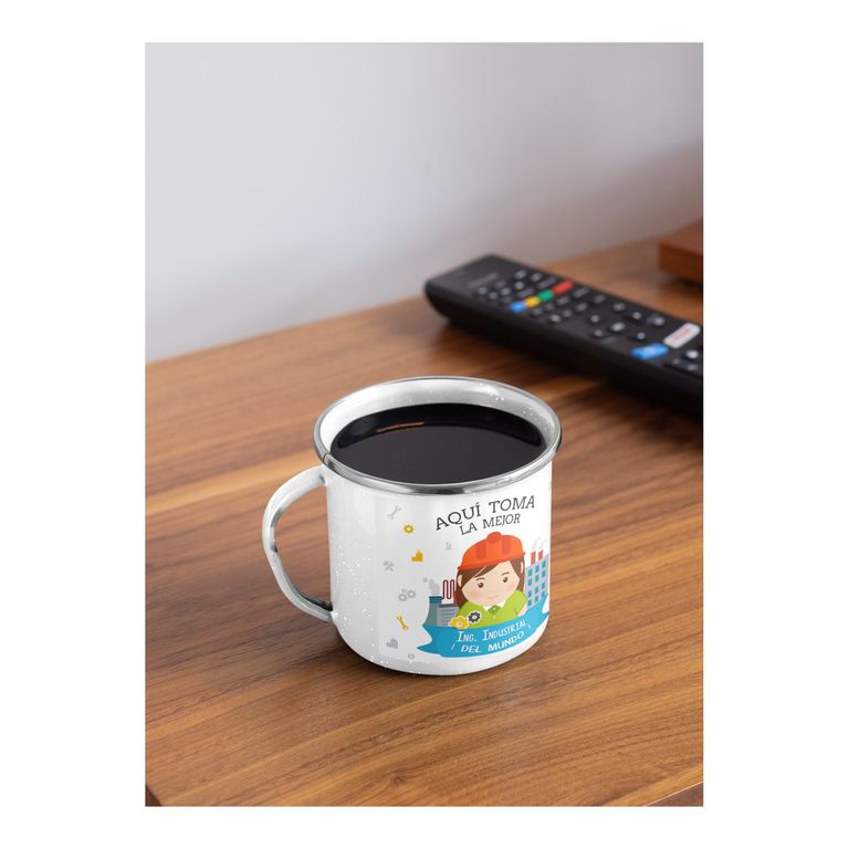 Taza Enlozada Procesos, Proyectos y Café - Ing. Industrial M