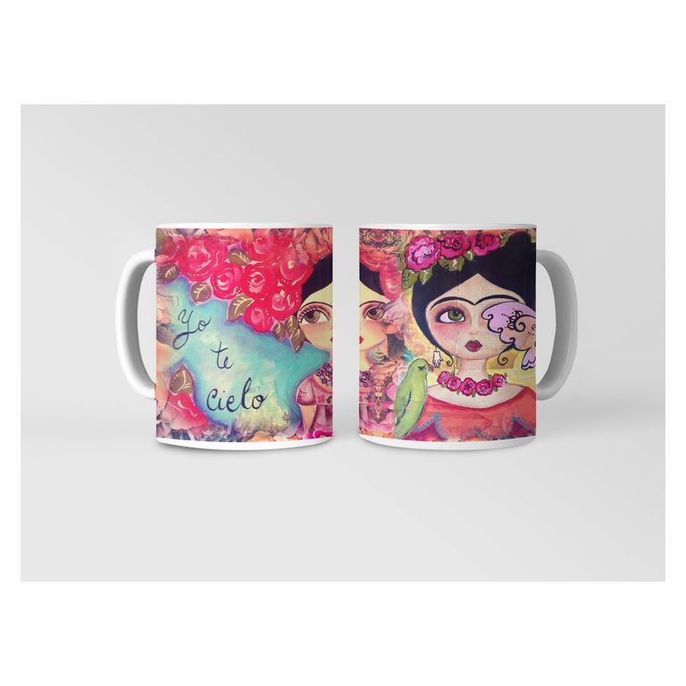 Taza Frida Kahlo - Yo Te Cielo Revelado
