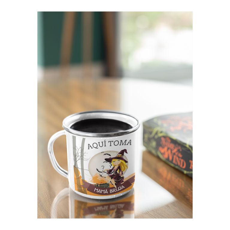 Taza Enlozada Mamá Bruja - Magia y Misterio