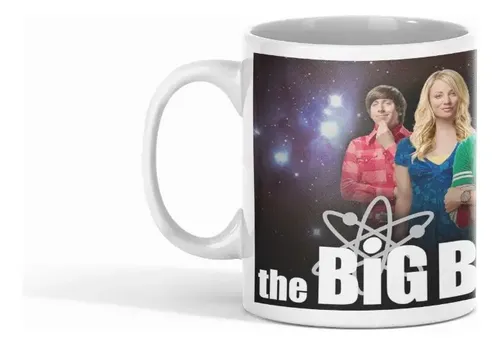 Taza The Big Bang Theory - Ecuaciones Y Humor Revelados Blanco