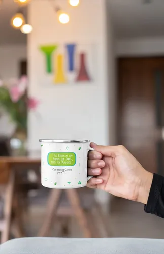 Taza Enlozada Ing. Ambiental - Sostenibilidad Y Sorbos