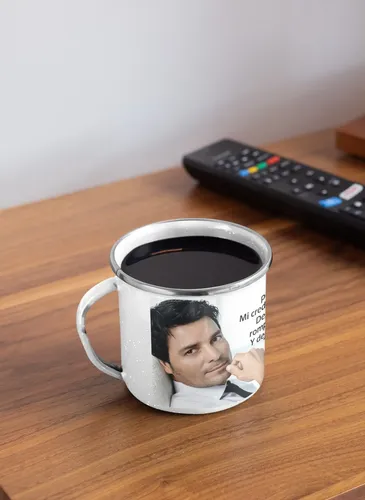Taza Enlozada Chayanne - Ritmo Y Romance Blanco Regalo Ritmo Y Romance Chayanne