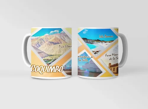 Taza Coquimbo - Mar Y Estrellas Blanco