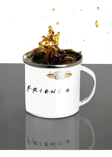 Taza Enlozada Encuentros En Central Park - Friends Blanco Regalo Central Park -