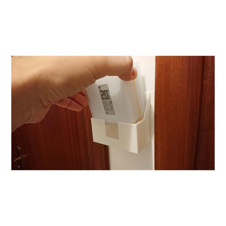 Soporte de pared para el termostato Netatmo