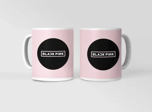 Taza Black Pink - De Colección K-pop Blanco
