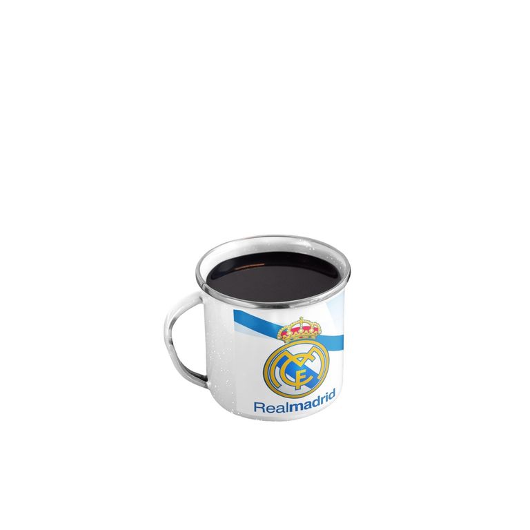 Taza Enlozada Real Madrid - Leyendas del Fútbol