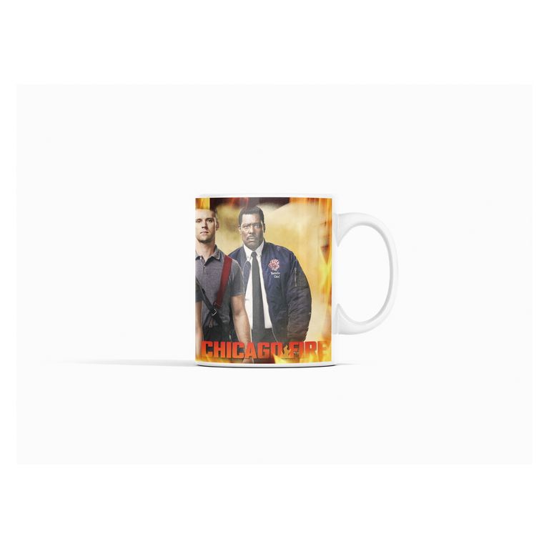 Taza Chicago Fire - Héroes y Llamas Reveladas