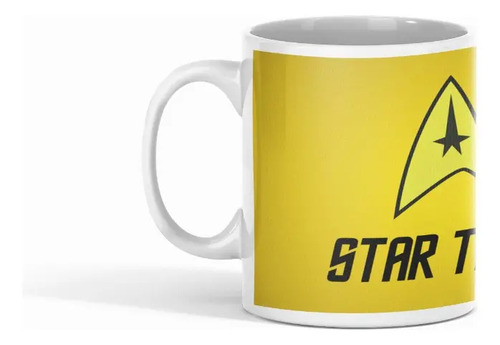 Taza Exploraciones Y Descubrimientos De Star Trek Blanco