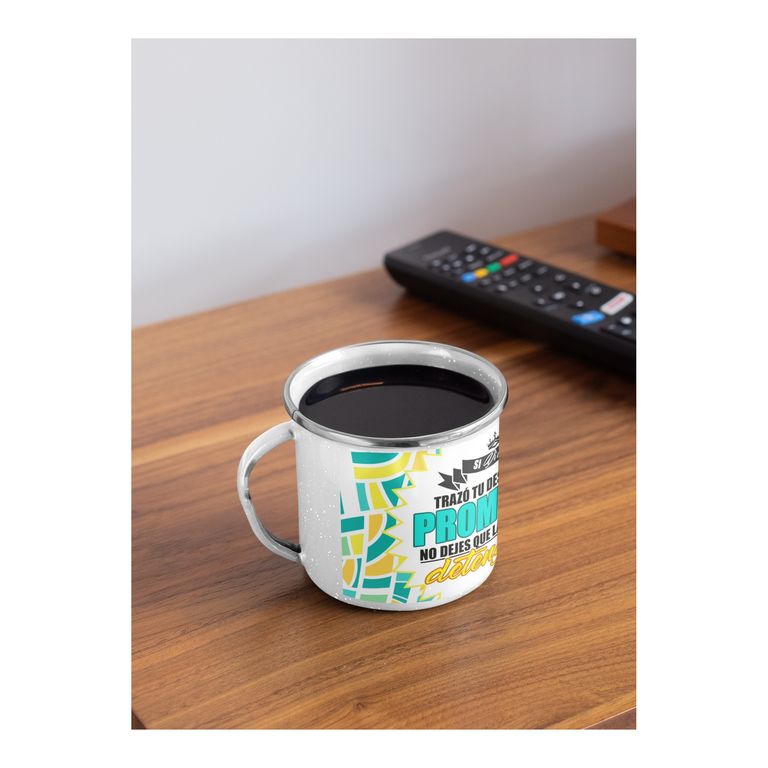 Taza Enlozada Luz de Guía Espiritual