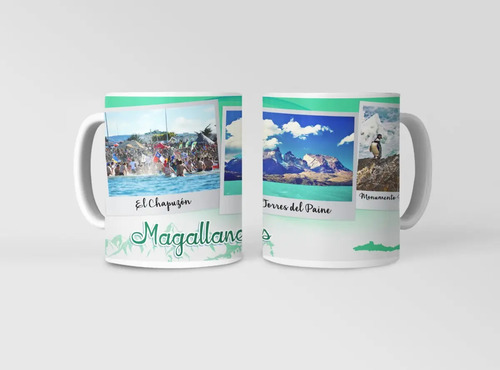 Taza Magallanes - Aventura Austral Blanco