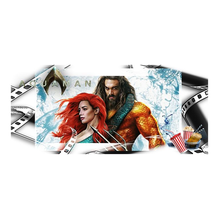 Taza Enlozada Reino de Atlantis - Aquaman