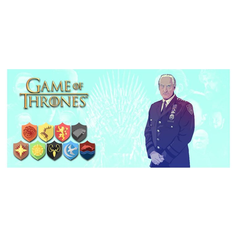 Taza Juego de Tronos - Tronos que Cambian con Tywin Lannister