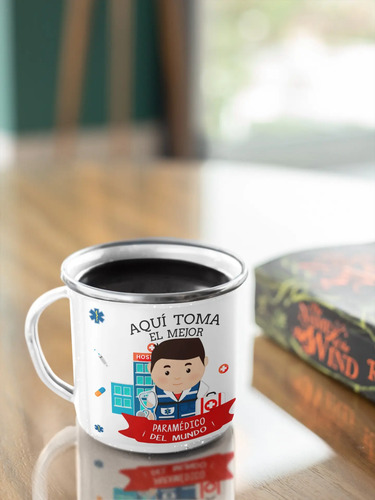 Taza Enlozada Café En Emergencias - Vida De Paramédico