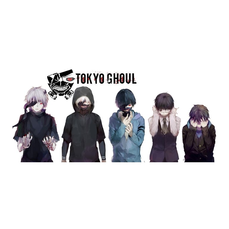 Taza Enlozada Misterio de la Máscara Tokyo Ghoul