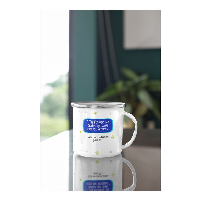 Taza Enlozada Química y Quimeras - Café de Ing. Químico H