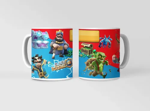 Taza Clash Royale - Batallas Épicas Blanco