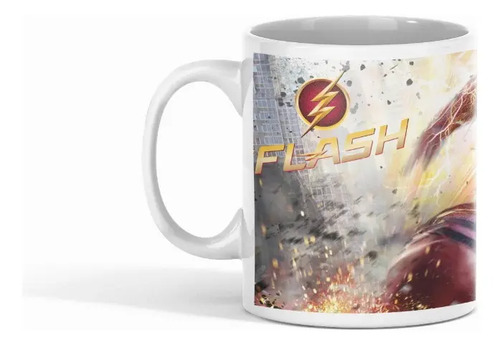 Taza Flash - El Relámpago Revela Secretos Blanco