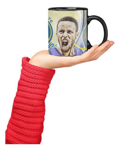 Taza Magica Golden State Warriors - Nba 01 Negro State Warriors Nba 01
