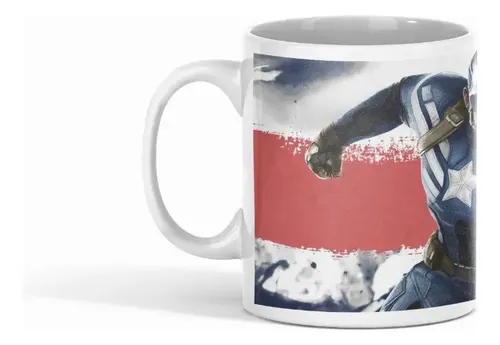 Taza Steve Rogers - Capitan America Blanco