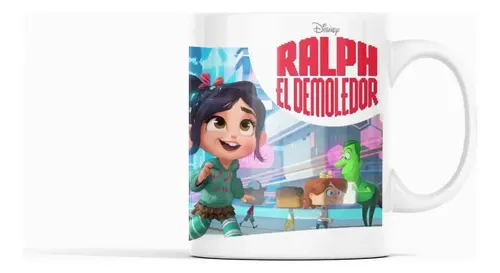 Taza Ralph El Demoledor - Poder Que Aparece Blanco