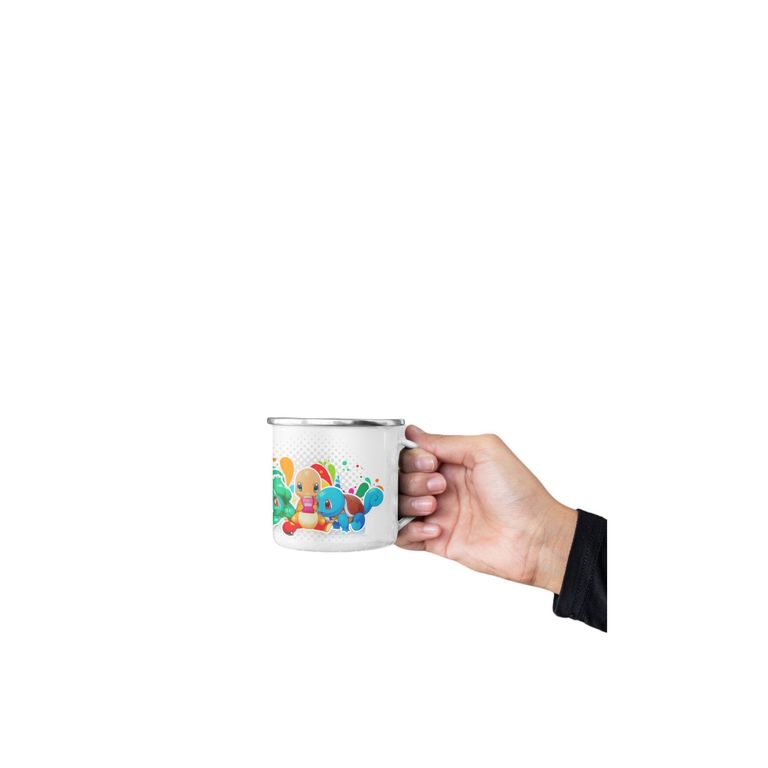 Taza Enlozada Pokémon - Captura y Entrenamiento