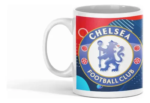 Taza Chelsea Regalo Ideal Para El Mejor Novio Futbolero Blanco
