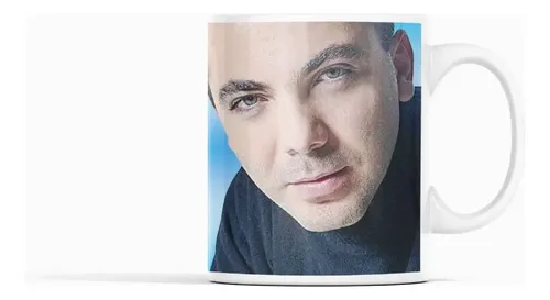 Taza Cristian Castro Cumpleaños Con Pasión Romántica Blanco