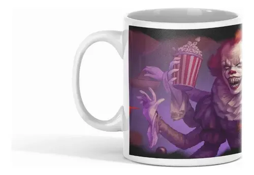 Taza El Terror De Derry Despierta Pennywise Blanco