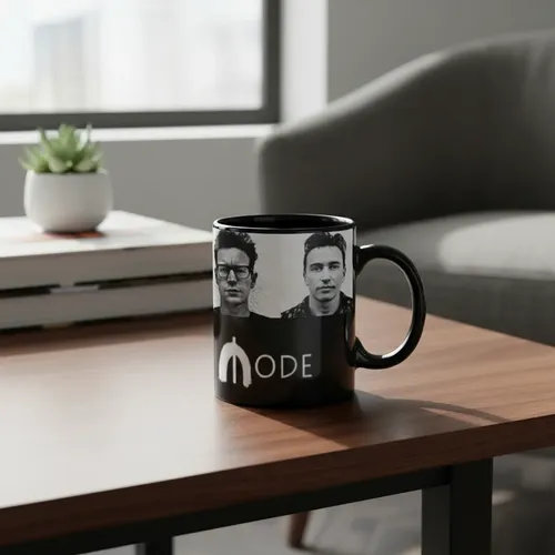 Taza Magica Depeche Mode Violator Bandas De Rock Negro Depeche Mode Violator