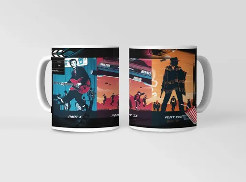 Taza Volver Al Futuro Delorean Blanco