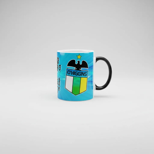 Taza Mágica Club De Deportes O´higgins - Futbol Chileno Negro Fútbol